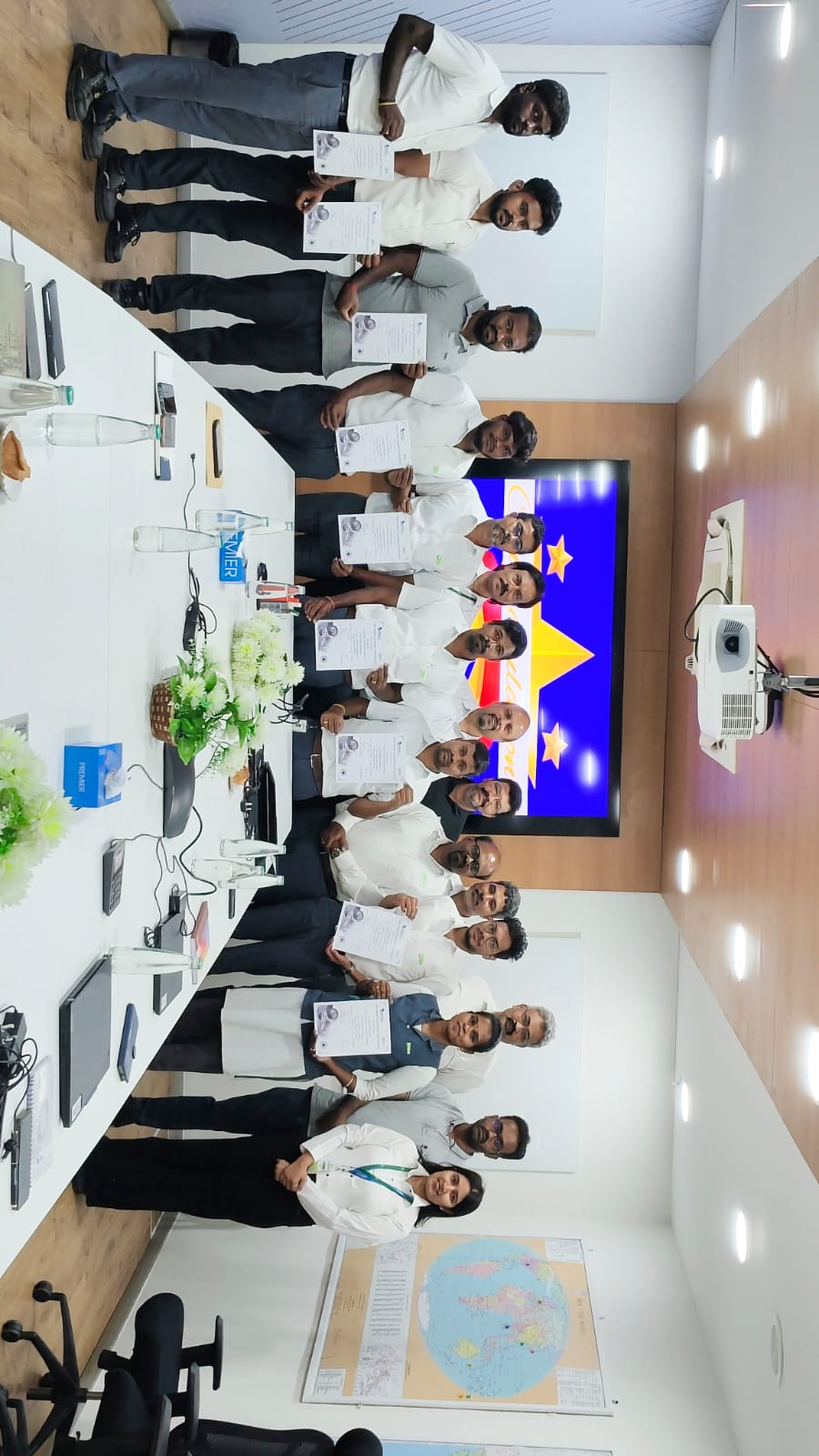 Certification Ceremony for Valeo